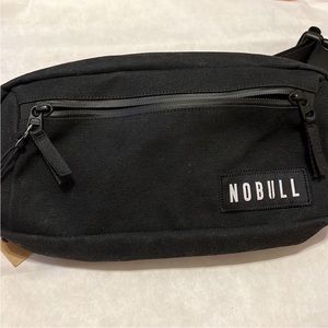NWOT Nobull Crossbody Black Canvas Bag - never used